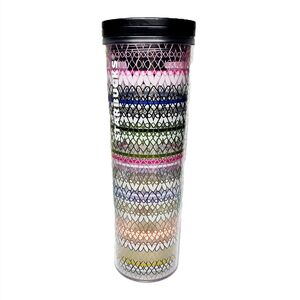 2017 Collectors Starbucks Rainbow Hearts Twist Top Tumbler